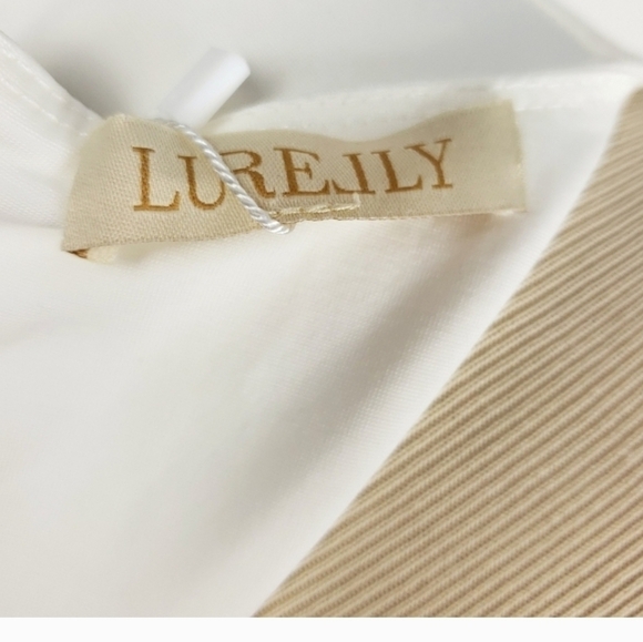 LurellyLinda Plunging High-Slit Faux Wrap Evening Gown New with Tags - Picture 12 of 12